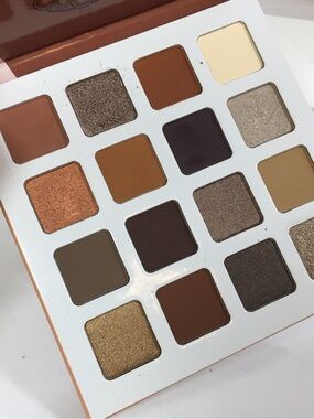Juvia's Place Coffee Shop Eyeshadow Palette - Brown, Tan, Gold